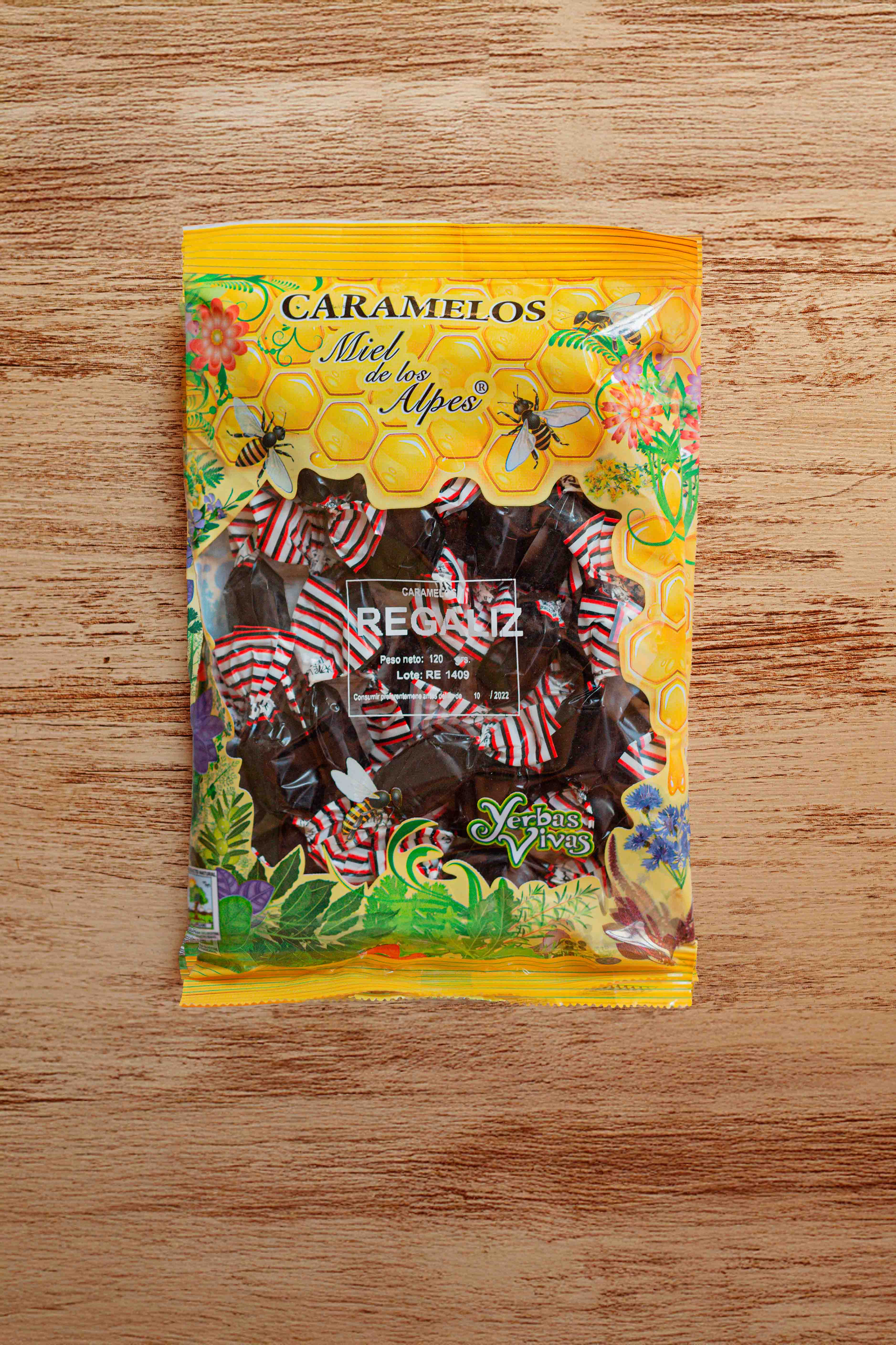 Caramelos Regaliz