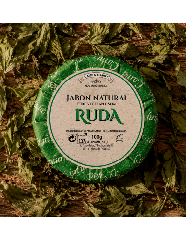 Jabón redondo Ruda