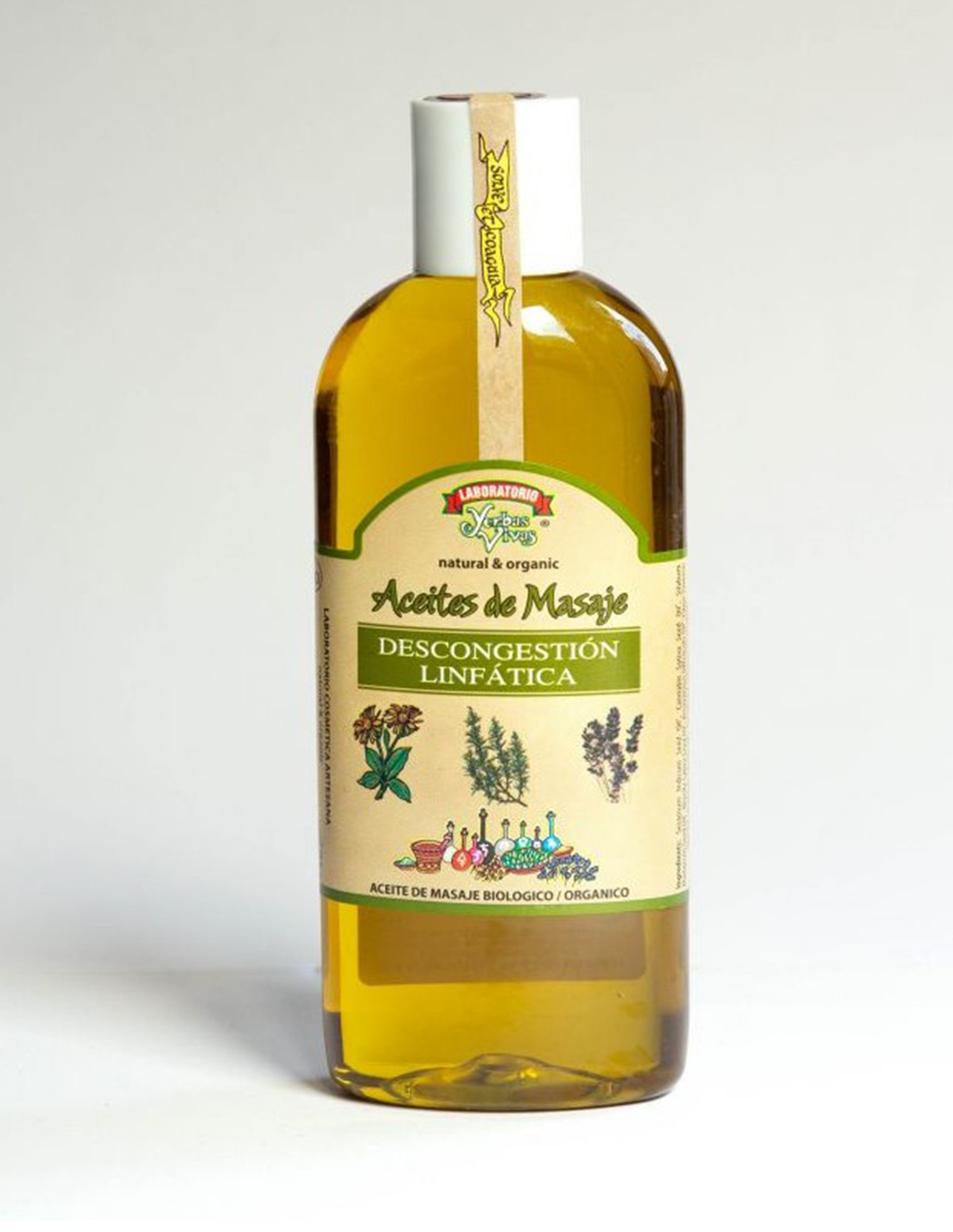 Aceite Masaje BIO Descongestión Linfática 125 ml
