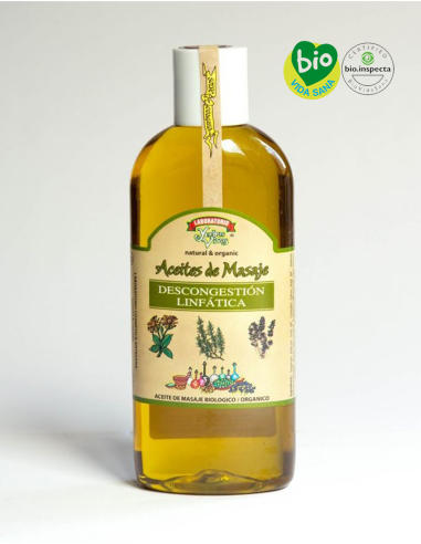 Aceite Masaje Descongestión Linfática